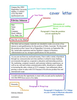 Sell Yourself Write A Cover Letter
